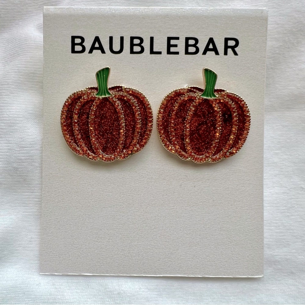 BAUBLEBAR pumpkin earrings 🎃